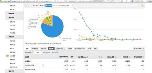 探索网站访问量统计工具的重要性及应用（揭示网站数据背后的价值和洞察力）